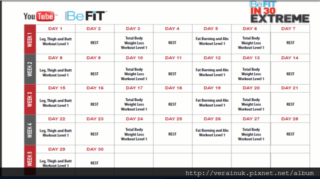BeFitcalendar1