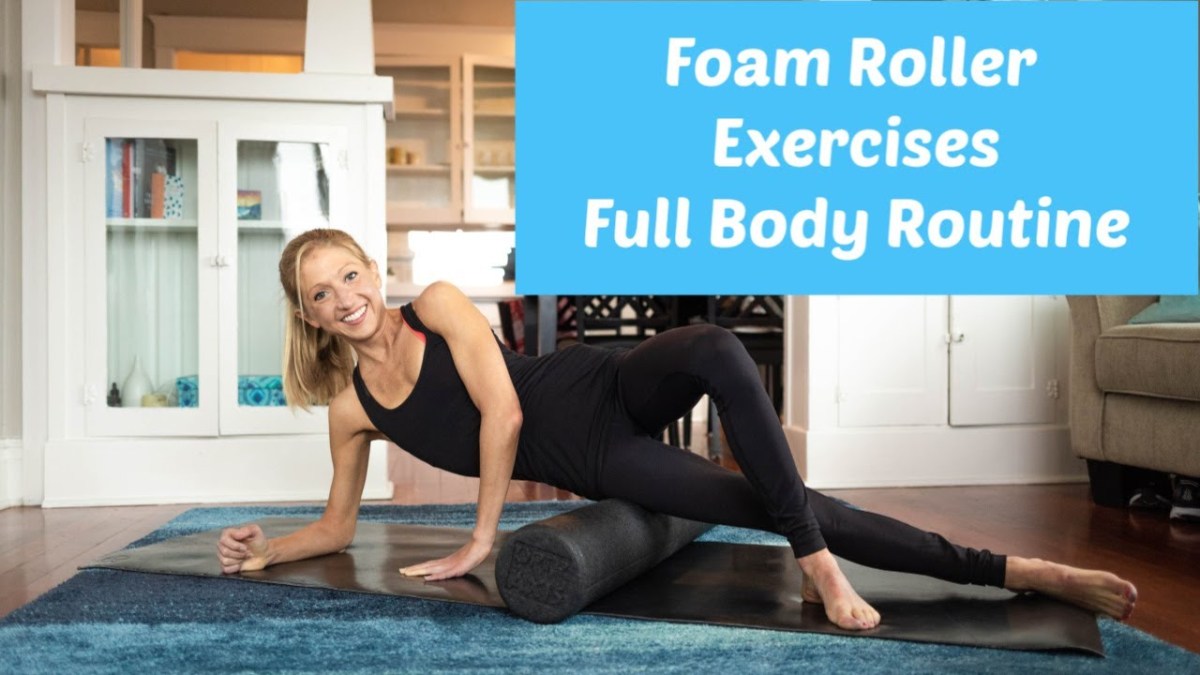 Foam Roller Exercises Full Body Routine 2 Lazy 4 the Gym